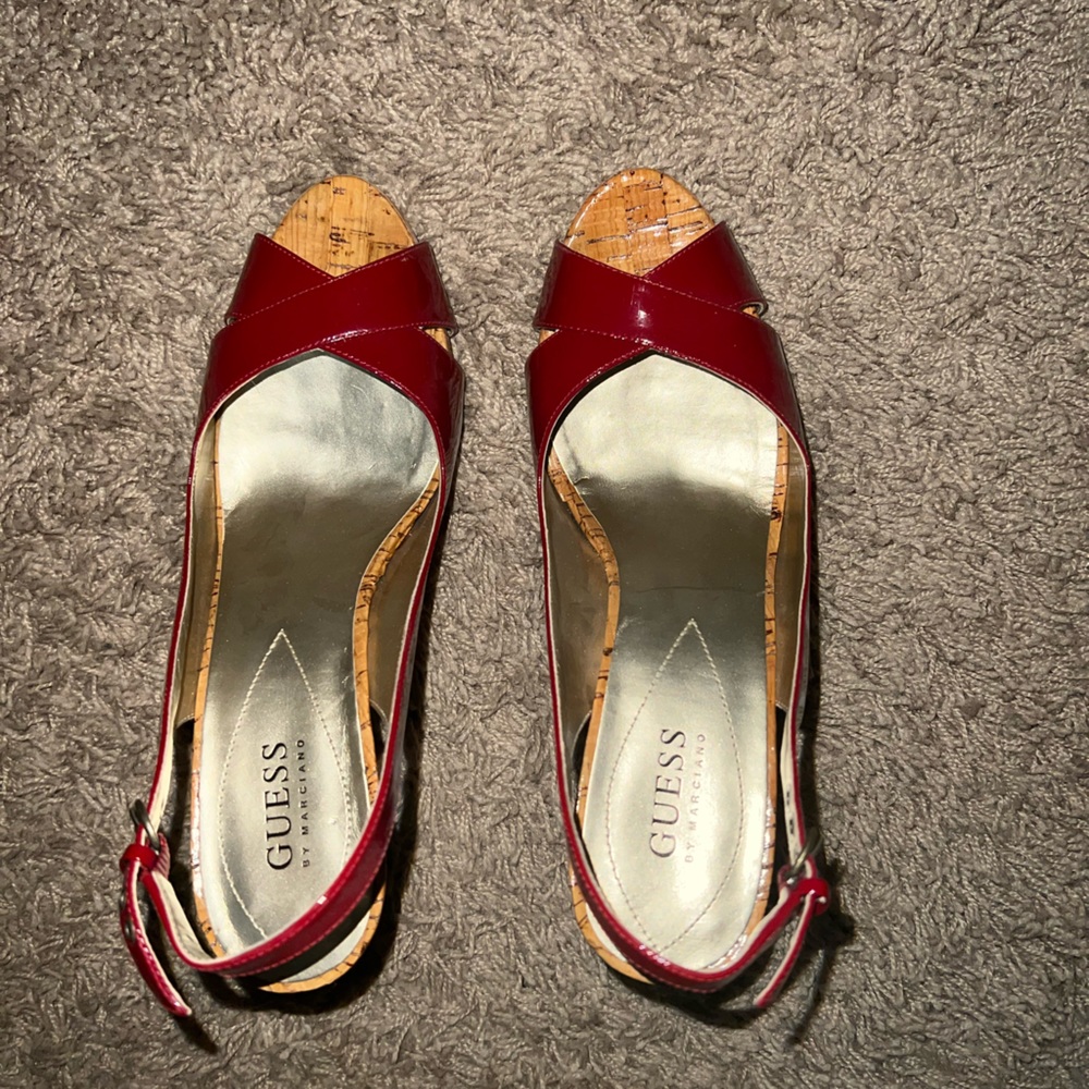 Guess Red Heels